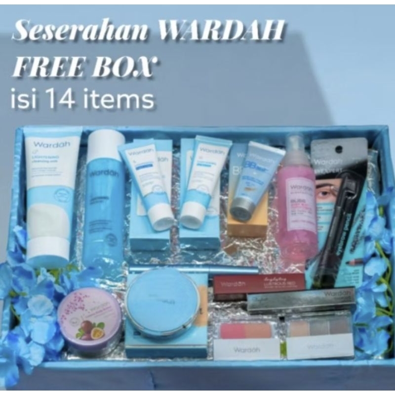 Wardah make-up paket seserahan/lamaran