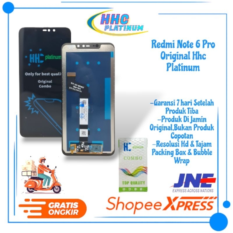 LCD TOUCHSCREEN REDMI NOTE 6 PRO ORIGINAL