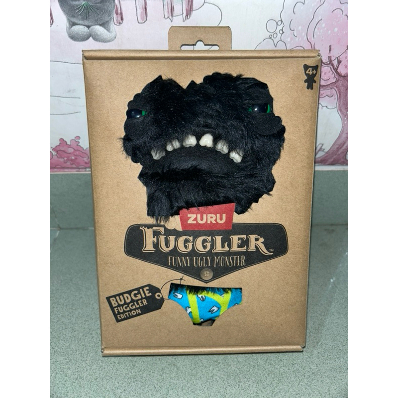 Budgie Fuggler Wide Eyed Weirdo - Fuggler Bulu Hitam Edisi Budgie