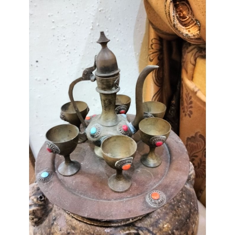 Kuningan EMAS Antik Galian Hiasan