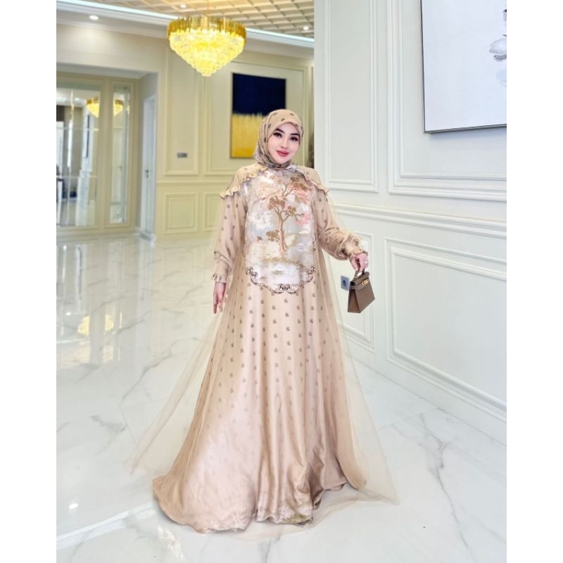 Dress Shellasaukia original Dress Lukis Tile shellasaukia original