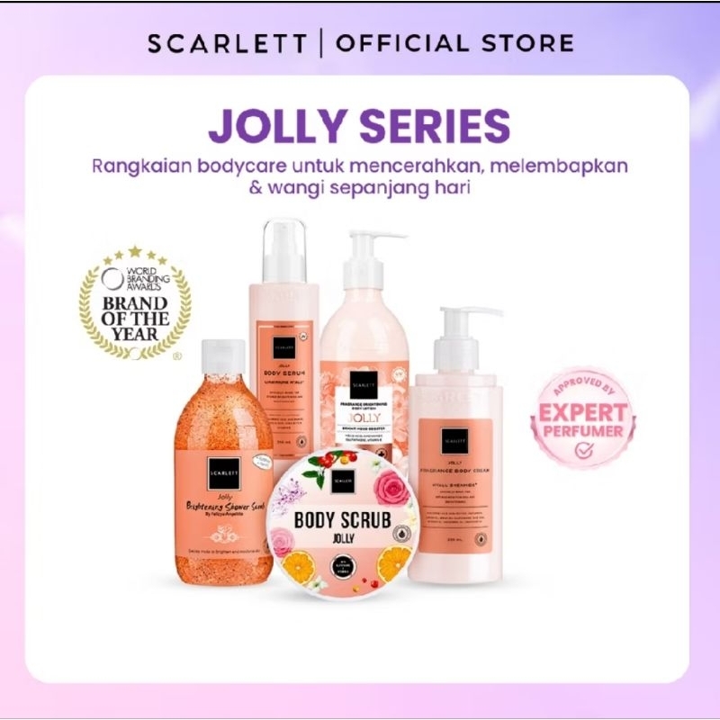 Scarlett paket lengkap skincare wajah