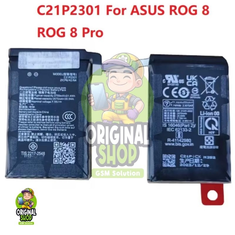 Batrai baterai asus ROG 8 / ROG 8 pro original batrei batre