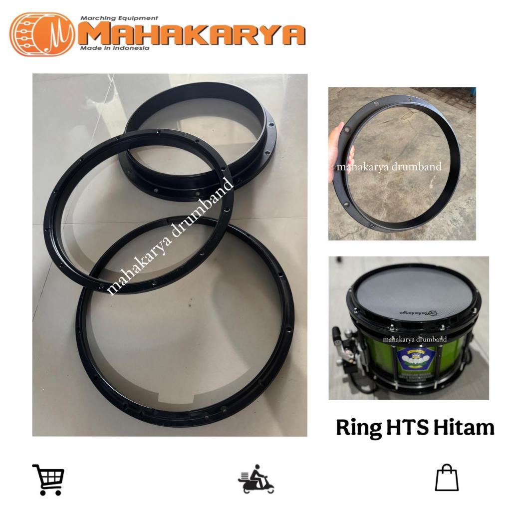 Ring Snare Drumband HTS Hitam