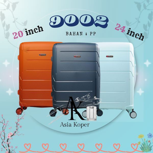 KOPER PP  9002 24 Inch POLO FANS KOPER BAGASI KOPER KEREN
