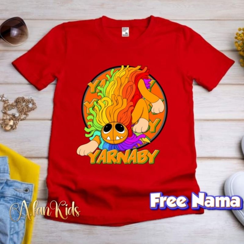 baju popy playtime yarnaby kaos anak