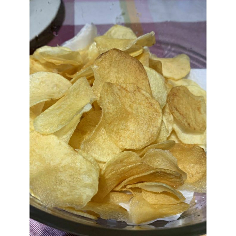 

Kripik Kentang kemasan 250 gram