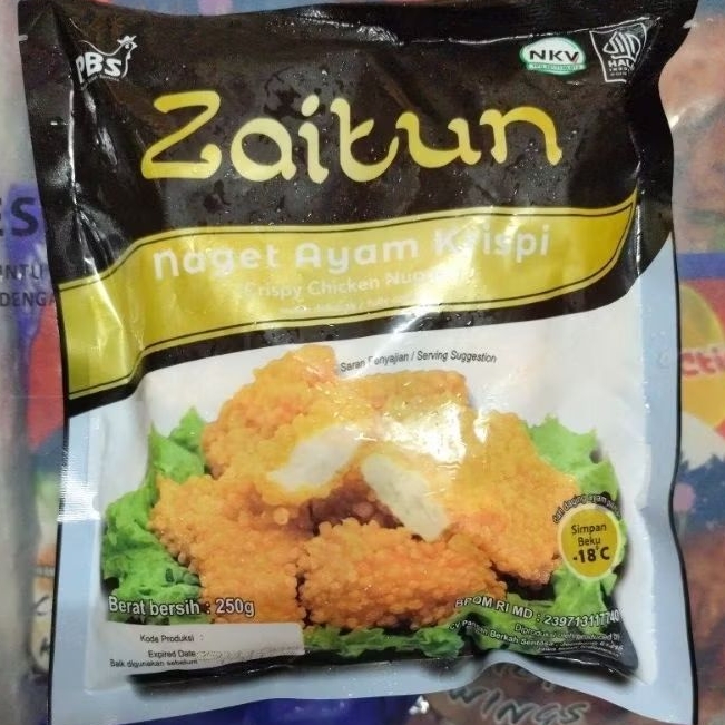 

Zaitun Nugget Ayam Crispy 250 gr