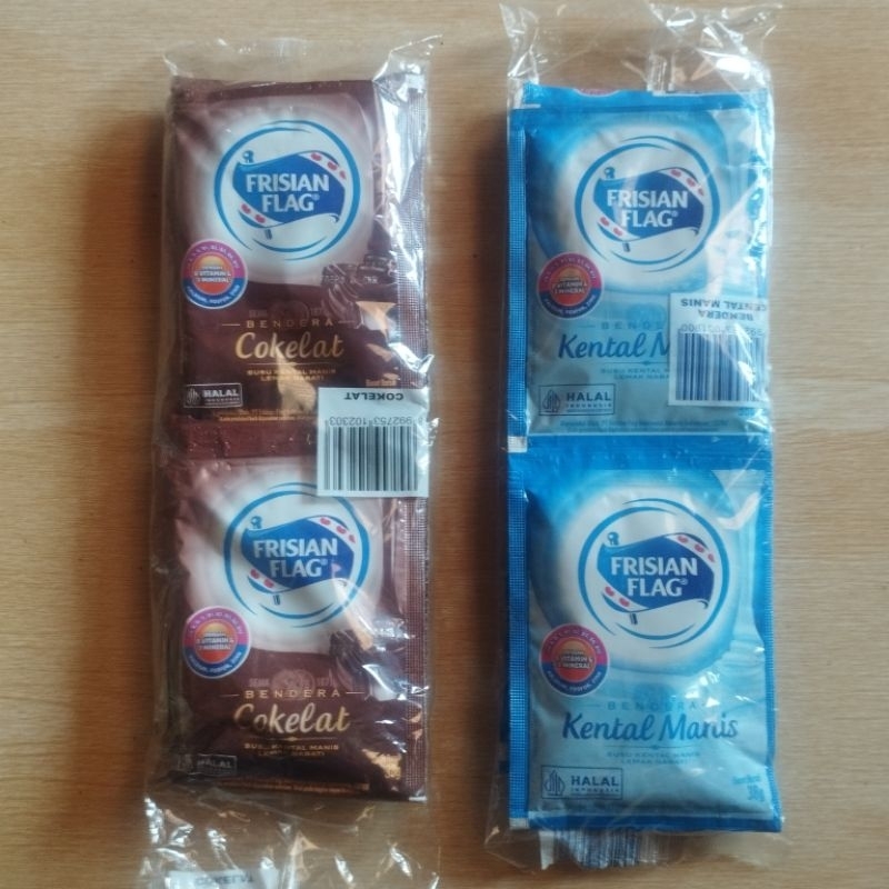 

Frisian Flag Kental Manis Renceng (Isi 6 Sachet x 38g)