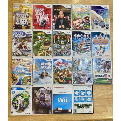 KASET CD GAME NINTEDO WII LIST LENGKAP