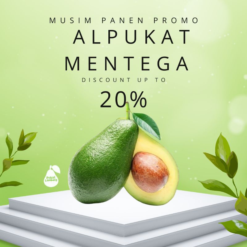 

ALPUKAT MENTEGA PREMIUM ASLI LEMBANG | 1 KG ISI 2-3