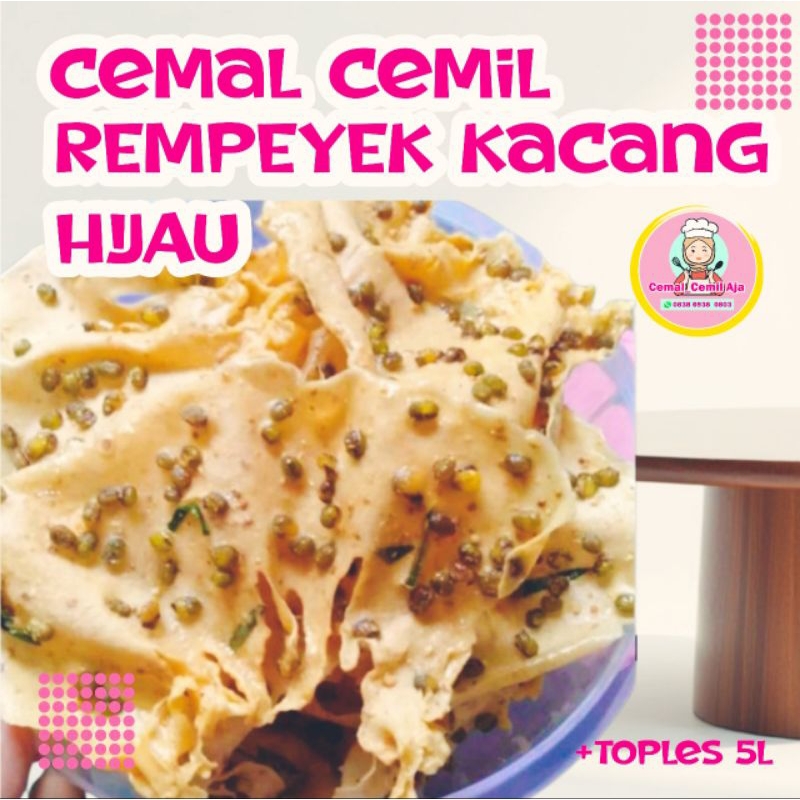 

REMPEYEK KACANG HIJAU SUPER RENYAH DAN GURIH 1 TOPLES