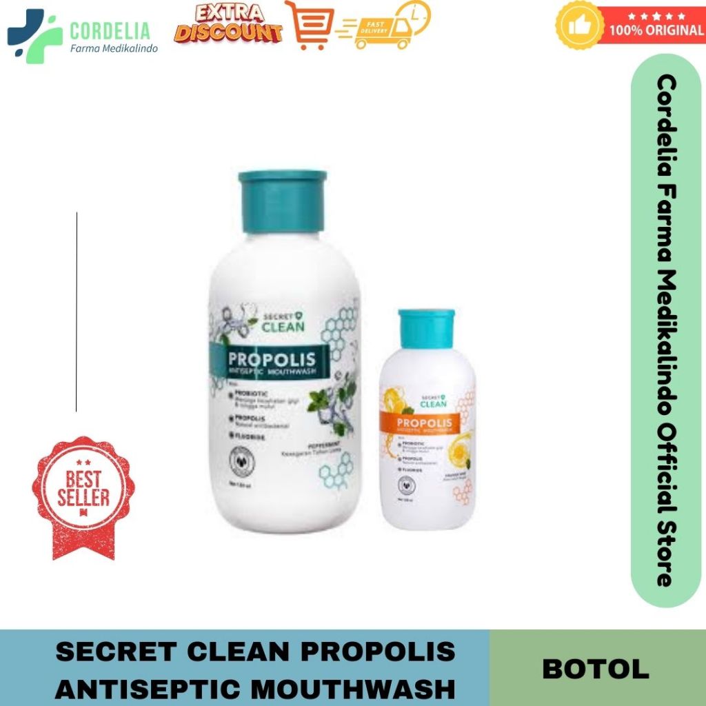 Secret Clean Propolis Antiseptic Mouthwash