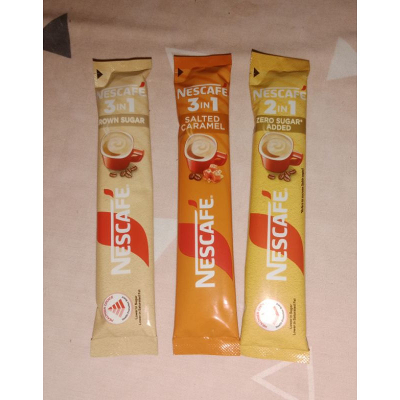 

Nescafe Brown Sugar/Salted Caramel/Zero Sugar eceran