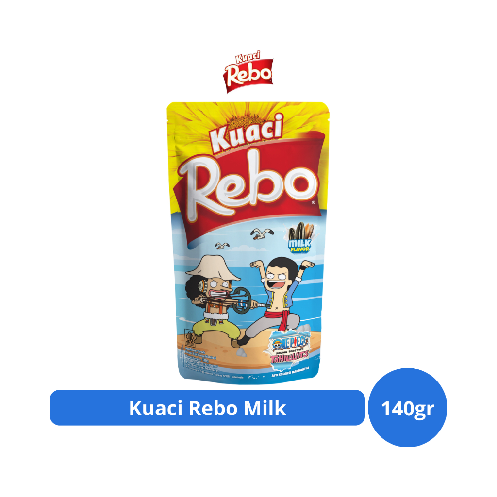 

Kuaci Rebo Milk 140gr