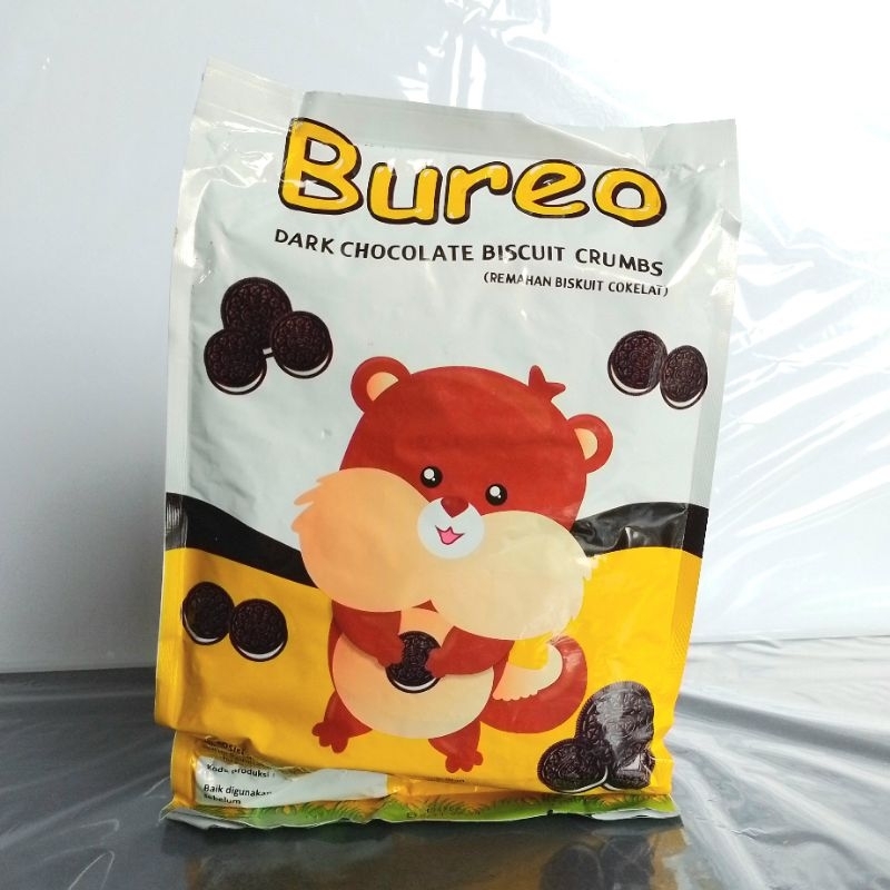 

Coklat Bubuk Dark Chocolate Biscuit Crumbs Bureo 1kg ( Pak ) [ Original ]