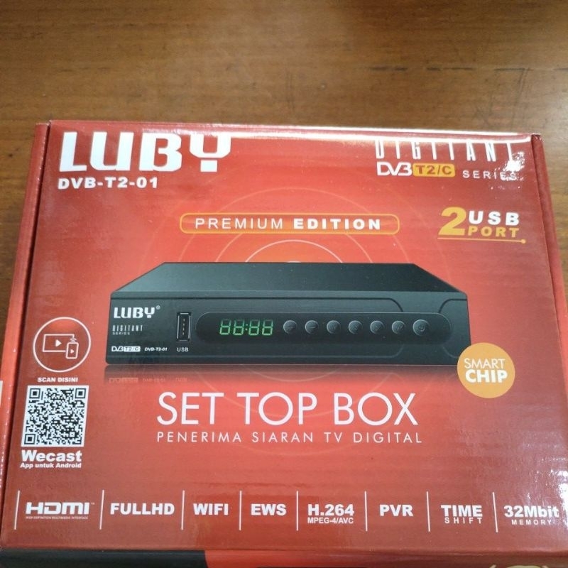Luby Set Top Box TV Digital Premium Edition