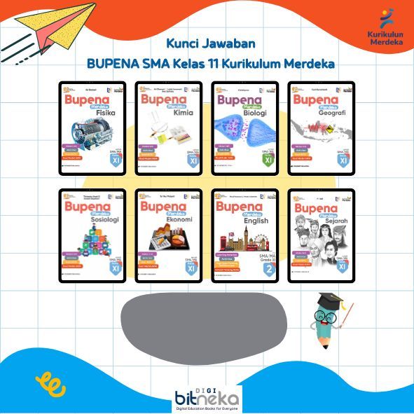 Kunci Jawaban Buku BUPENA SMA Kelas 11 Kurikulum Merdeka-Erlangga