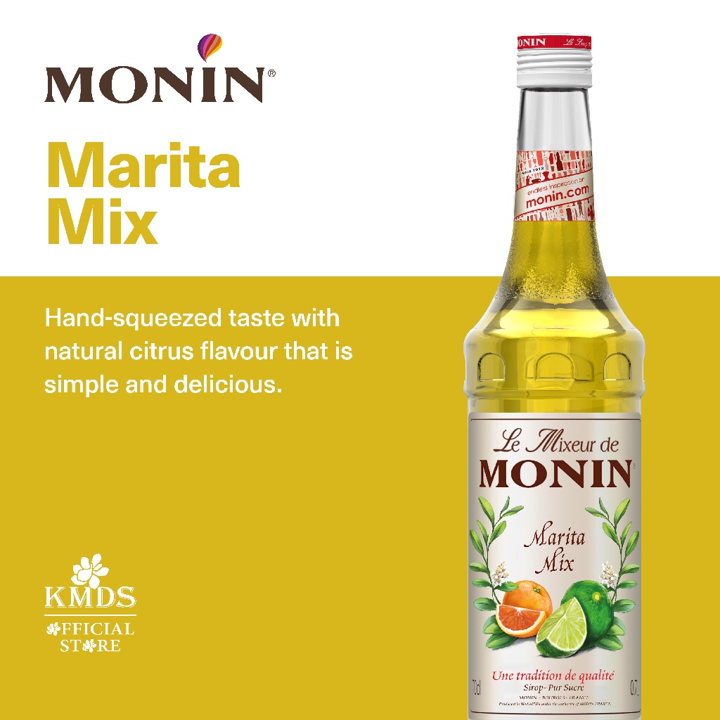 

MONIN MARITA MIX SYRUP 70CL / 700ML