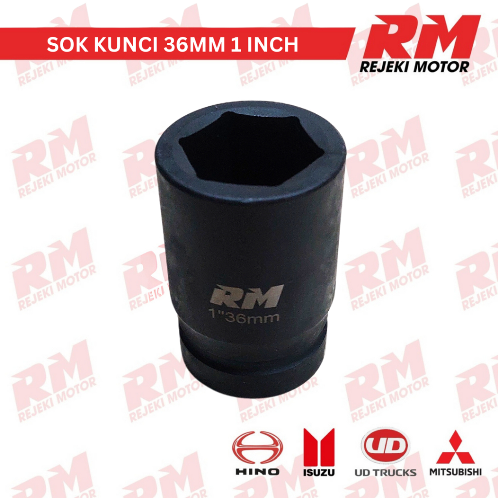 MATA SOK IMPACT 36MM KUNCI SOCK RODA TRUCK 1 INCH 36MM KUNCI SHOCK