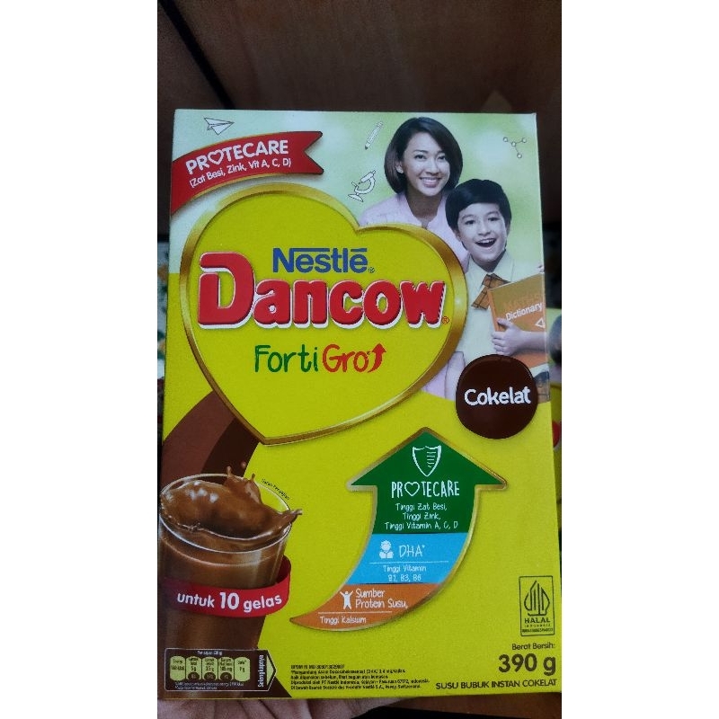 

Dancow Fortigro Cokelat bubuk 390g