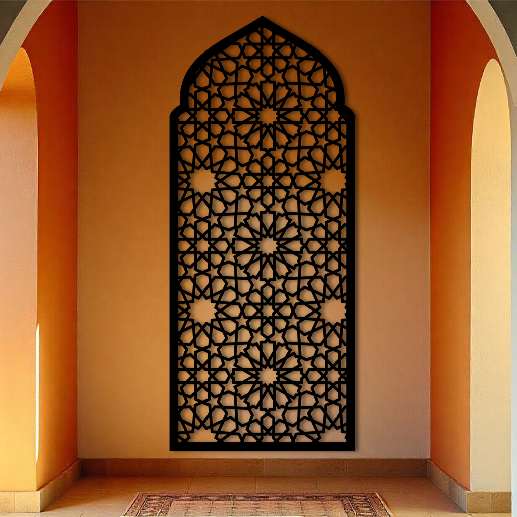[Hiasan Dinding] ISLAMIC AESTHETIC SET WALL DECOR MIHRAB MUSHOLLA KUBAH BUNGA