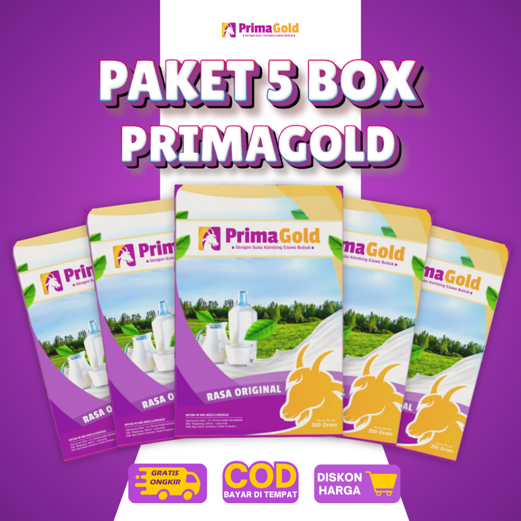 

PRIMAGOLD PAKET 5 BOX HARGA EKONOMIS