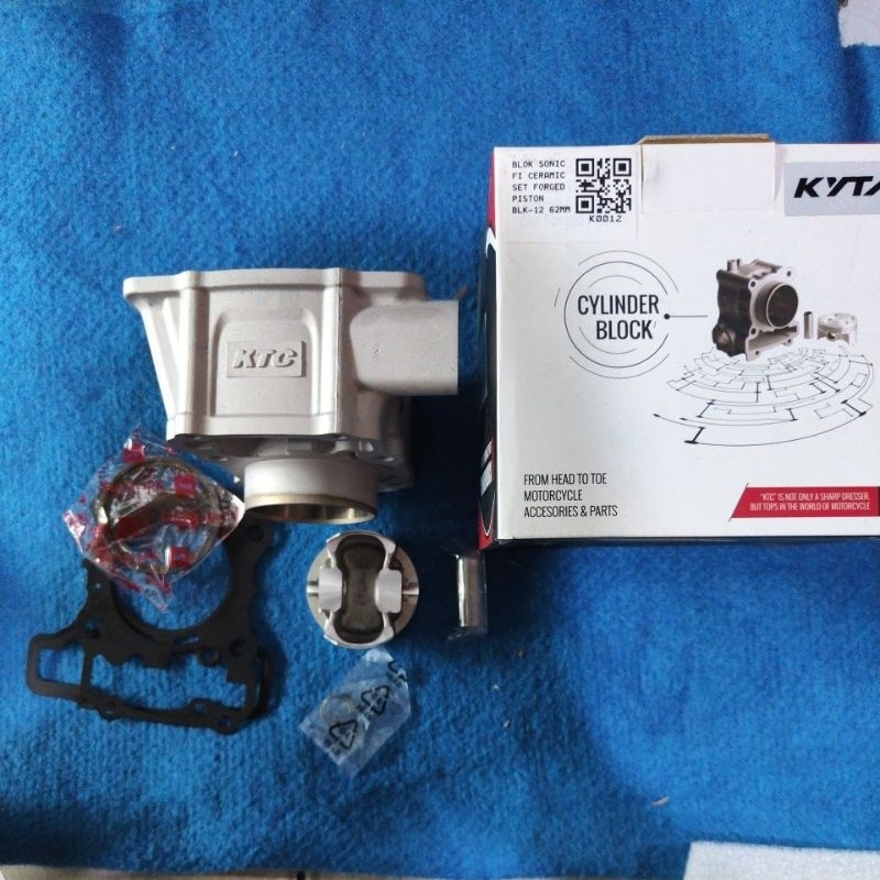blok bor up set ktc kytaco logo baru K KYTA lg promo buat Honda GTR CB150r new LED  cb150r uk 62mm