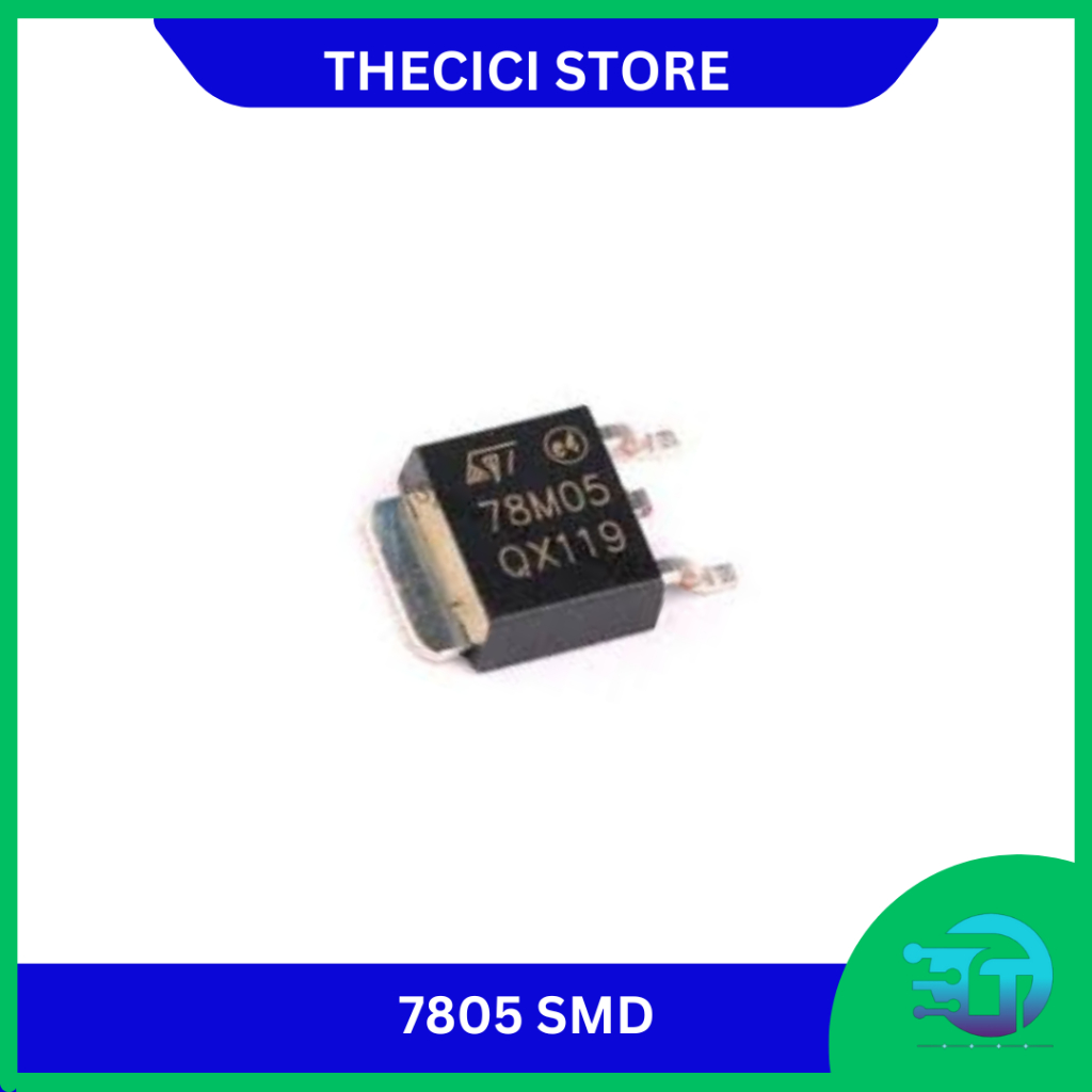 7805 5V SMD Positive Voltage Regulator IC
