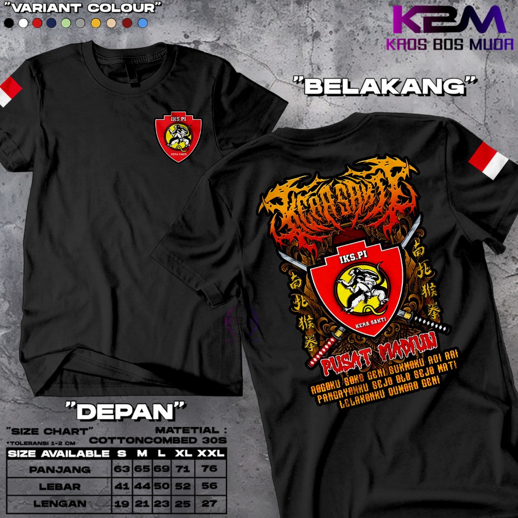 Kaos IKSPI Kera Sakti | Kaos Atasan Pria | Kaos IPSI | Kaos Komunitas Pencak Silat | Kaos Terate | K