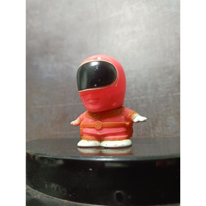 Figure Vinyl Super Sentai Character Zeo Ranger Pink Chibi Super Deformed