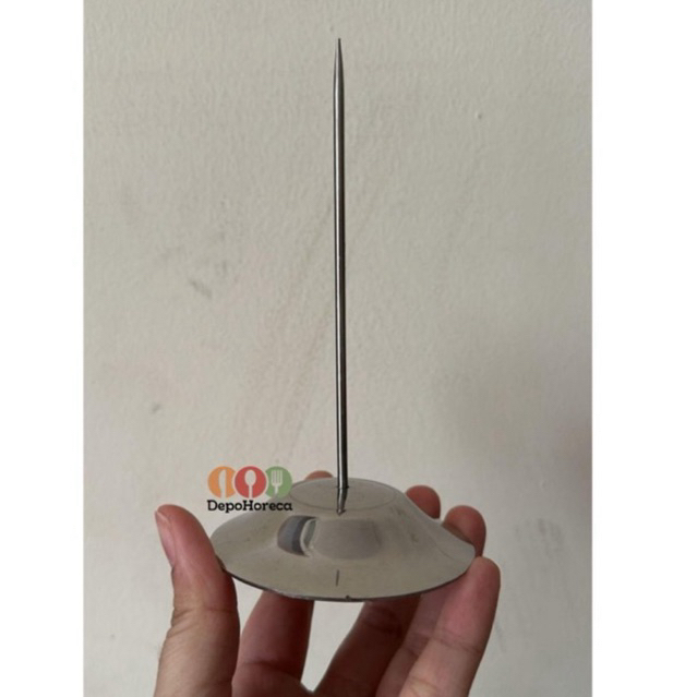

Memo Spike / Bill Holder / Tusukan Tusukkan Nota Bill Stainless Steel 15 cm