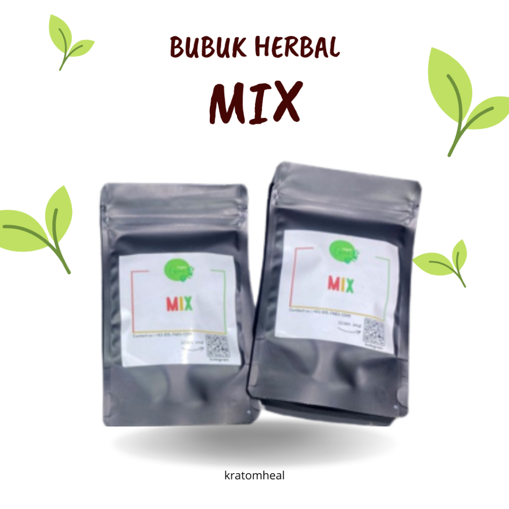 

Speciall Mix bubuk 3jenis menjadi 1 bubuk herbal organic