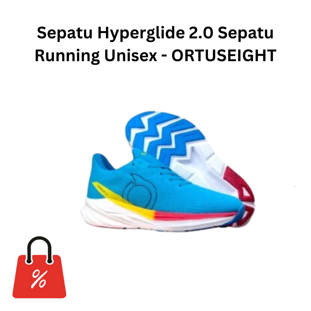 Sepatu Hyperglide 2.0 Sepatu Running Unisex - ORTUSEIGHT - BIRU