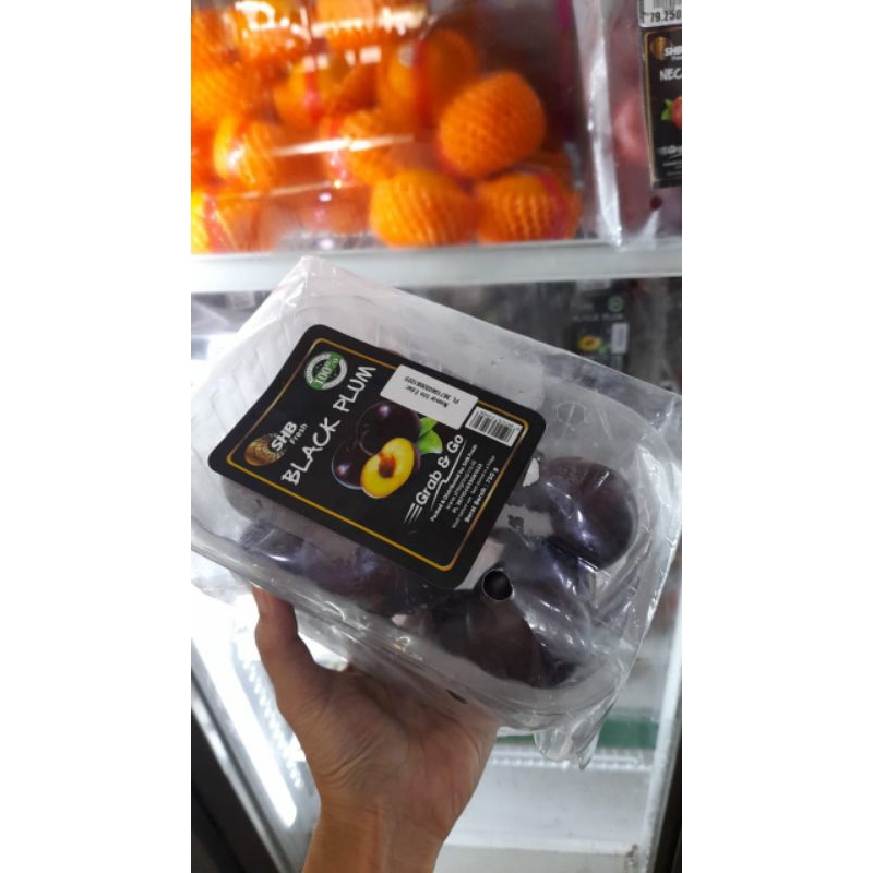 

Buah Plum Black Premium per pack 750gr, Ready Stock Delivery Jogja
