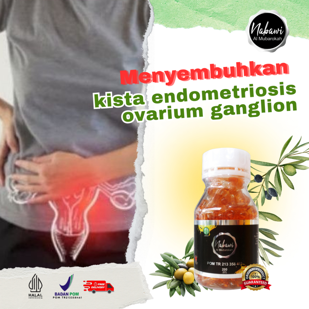 NABAWI - Obat kista ovarium paling ampuh tanpa operasi kista  obat kista endometriosis ovarium gangl