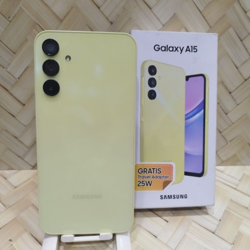 Samsung A15 8/256GB 8/128GB Handphone Second Fullset