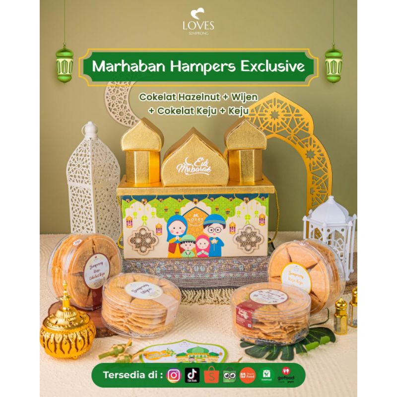 

HAMPERS LEBARAN / IDULFITRI EXCLUSIVE MEWAH BY LOVES SEMPRONG