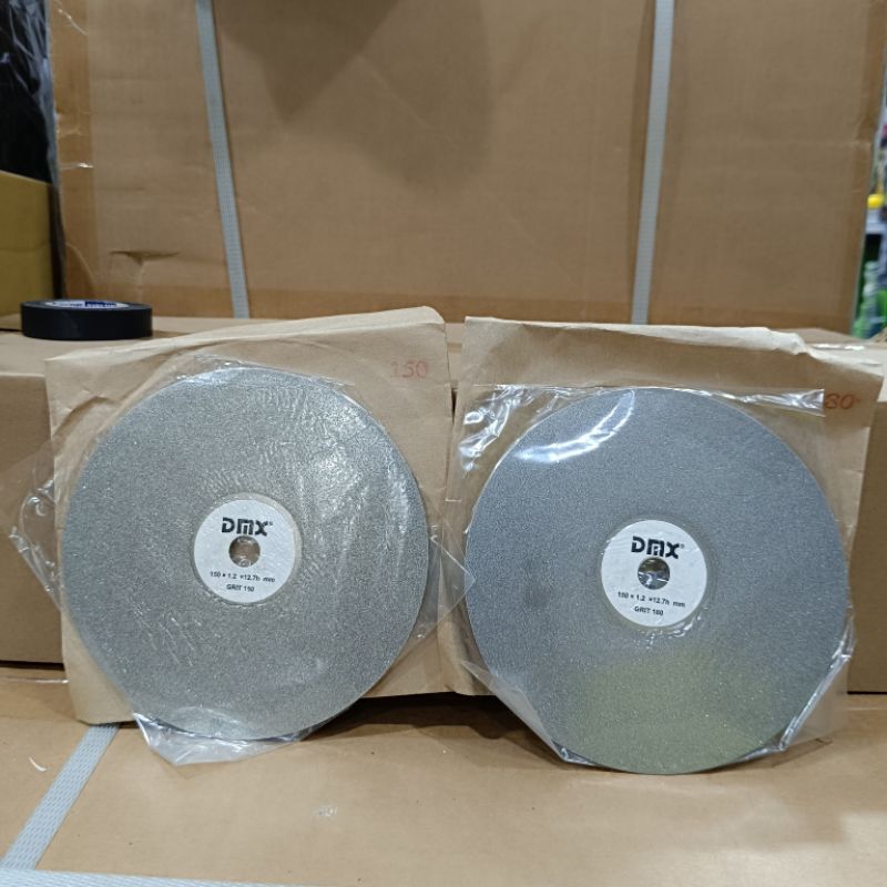 JKL DIAMOND AMPLAS 6" 150 X 1.2 GRIT 150 180 MATA AMPLAS DMX DIAMETER 15CM 150MM 6" GRIT 150/180