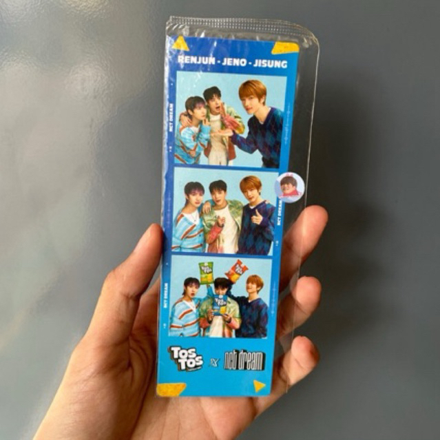Photostrip Tos Tos Group Biru Renjun Jeno Jisung