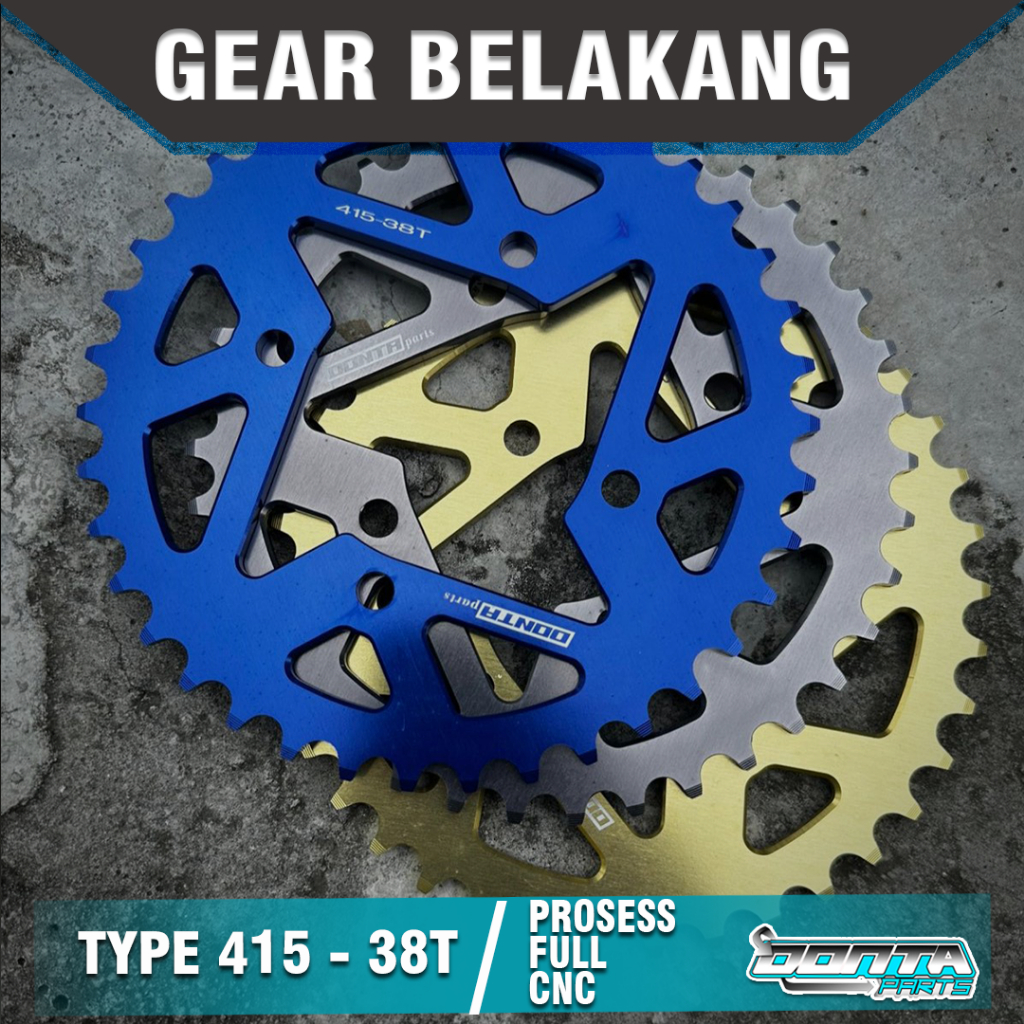 GIR BELAKANG YAMAHA UKURAN 415-38T