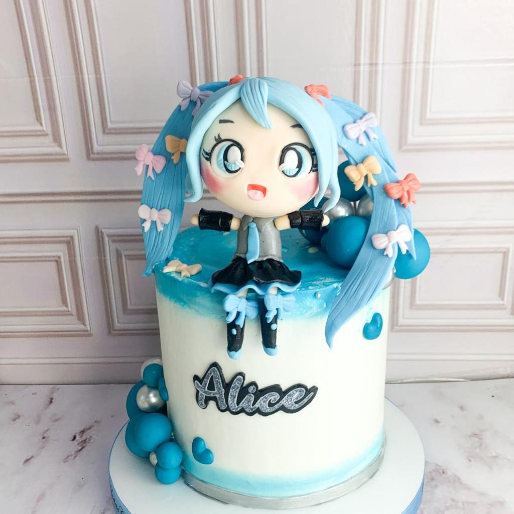 Kue ulang tahun/Birthday Cake/Kue Ultah Tema Anime/Kue Birthday Jakarta