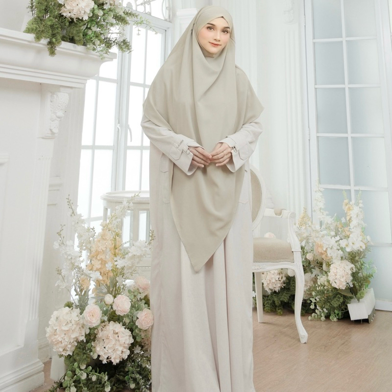 LaLouisa Khayra Abaya Kondangan Syari - Corduroy