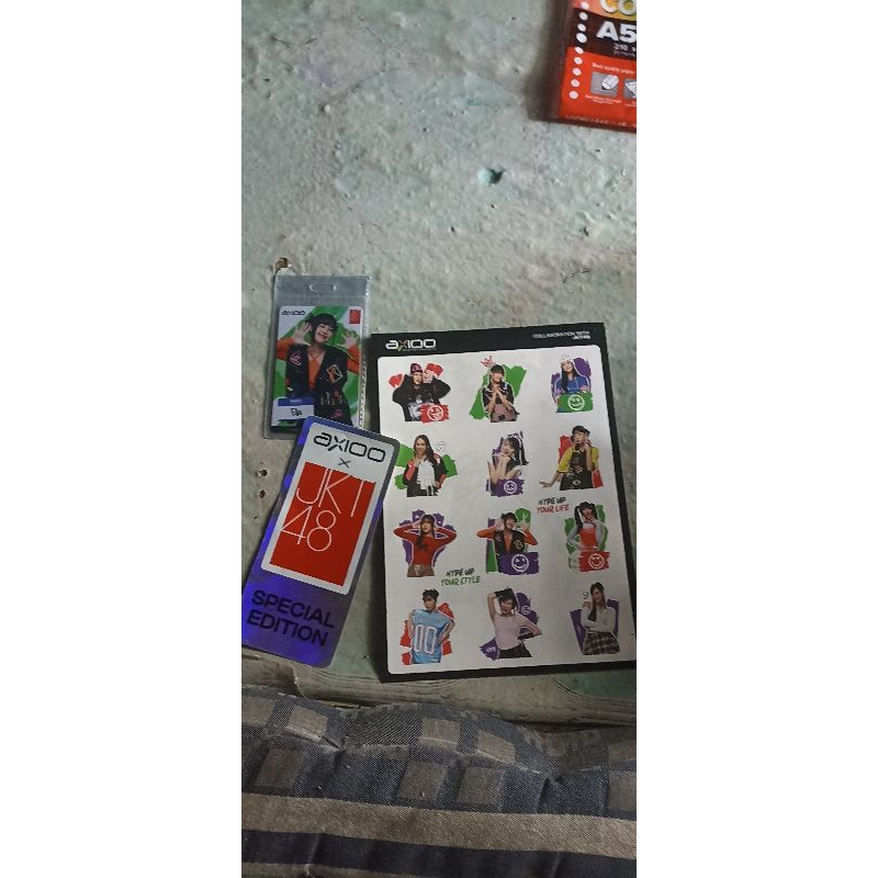 Photocard Ella Axioo+ Sticker