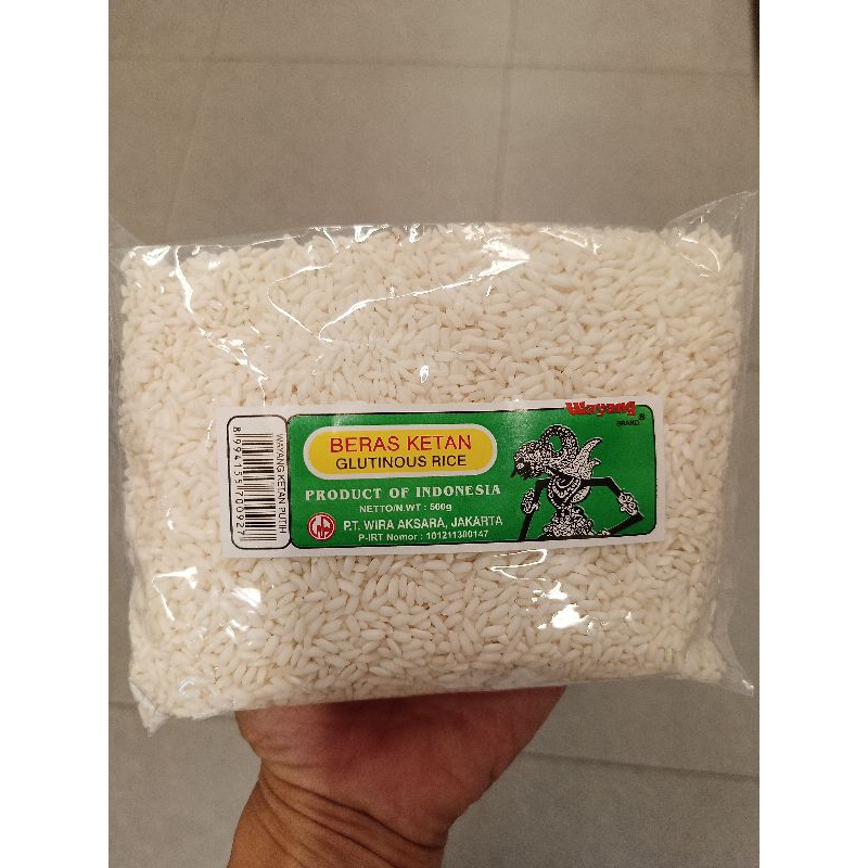 

Wayang Beras Ketan Putih (500 gr)
