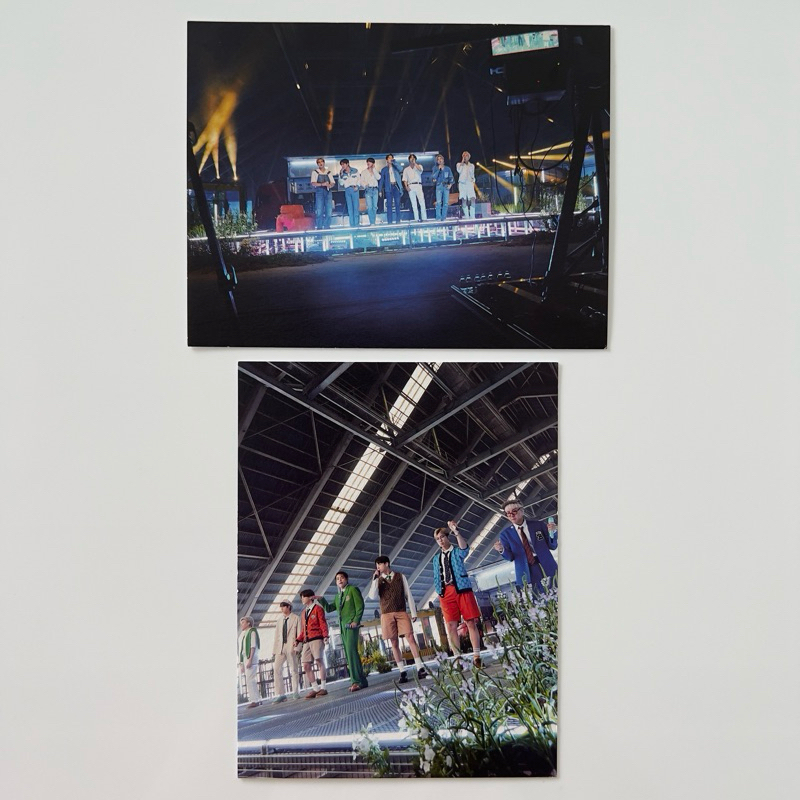 BTS 방탄소년단 2021 The Fact Music Awards TMA TFMA Photobook Special Edition China Photo Postcard Post Yo