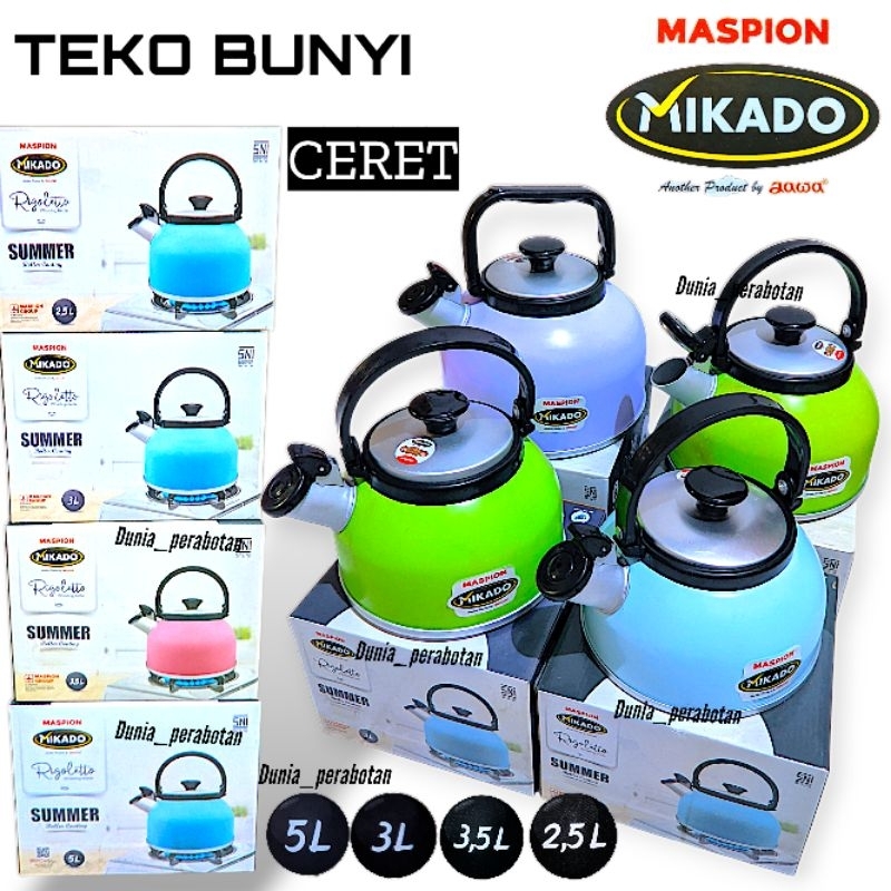 ceret teko bunyi | teko bunyi warna | teko mikado | teko siul