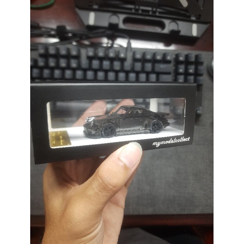 Mymodelcollect porsche rwb 930 Chrome