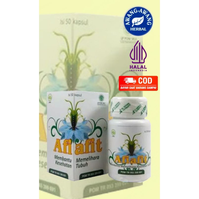 KAPSUL HERBAL AFIAFIT (100 kapsul)