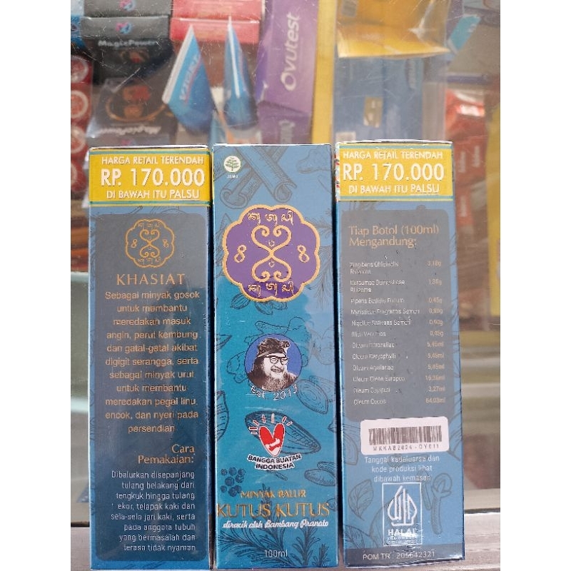 

Minyak Balur Kutus Kutus